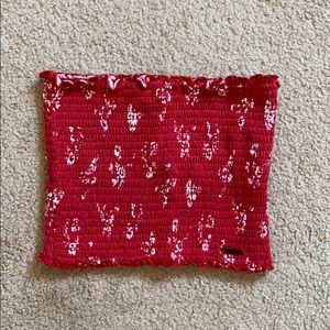 Hollister Floral Tube Top